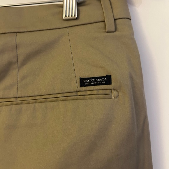 Scotch & Soda Khaki  Chino Pants – Men’s W32 L32 - Picture 2 of 7